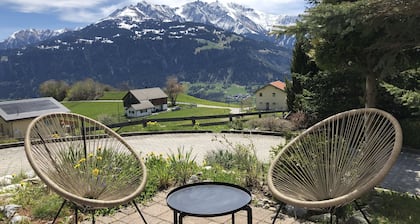 Renovated 3 Rooms Apartment in Ruschein near Laax