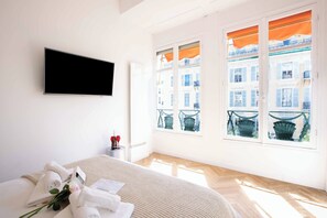 1 Schlafzimmer, kostenloses WLAN, Bettwäsche