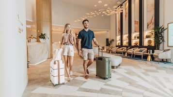 Check-in/check-out kiosk