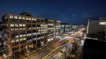 Blick von der Unterkunft