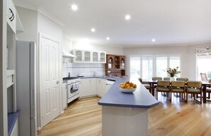 Fridge, microwave, oven, stovetop - Twin Gums: Large family home, beautiful gardens on banks of Denmark River (Denmark)