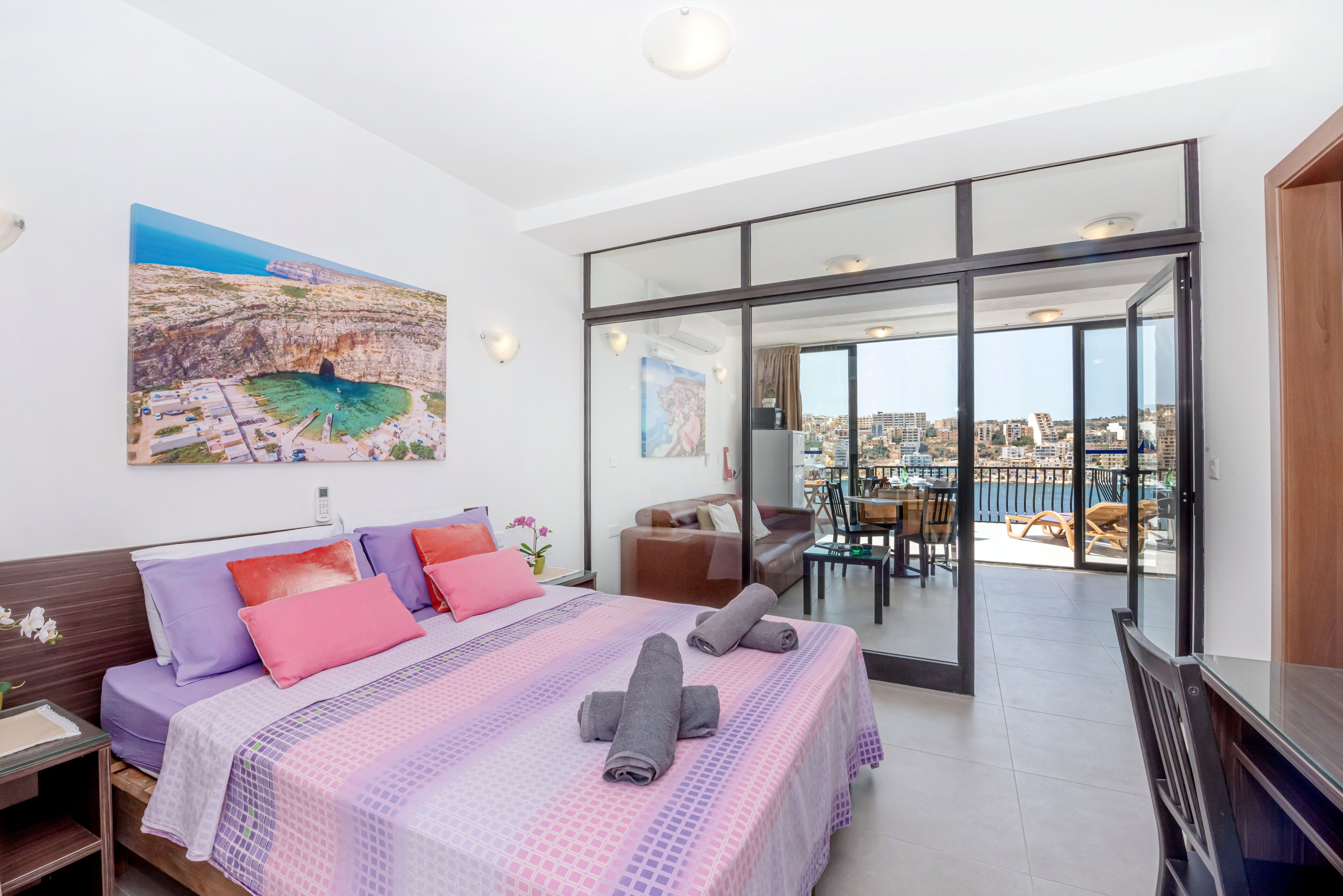 1 多间卧室、熨斗/熨衣板、免费 WiFi、床单