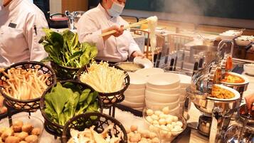 Tägliches Frühstücksbuffet (128 CNY pro Person)