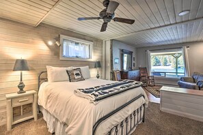 2 bedrooms, internet, bed sheets