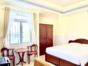 Minibar, in-room safe, desk, blackout curtains