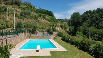 Huis, 2 slaapkamers, roken | Zwembad | Een buitenzwembad