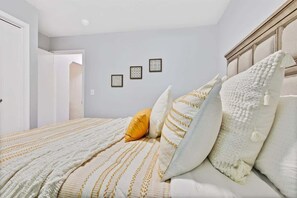 3 bedrooms, iron/ironing board, travel crib, WiFi