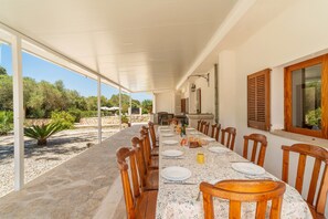 Udendørs spisemuligheder