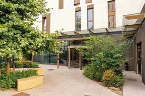 Interior entrance