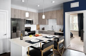 Superior villa | Privékeuken | Een oven, een kookplaat, een vaatwasser