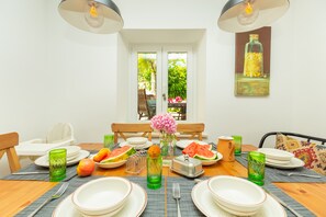 Vila tradicional | Opções para refeição no quarto