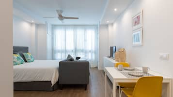 1 Schlafzimmer, kostenloses WLAN, BettwÀsche