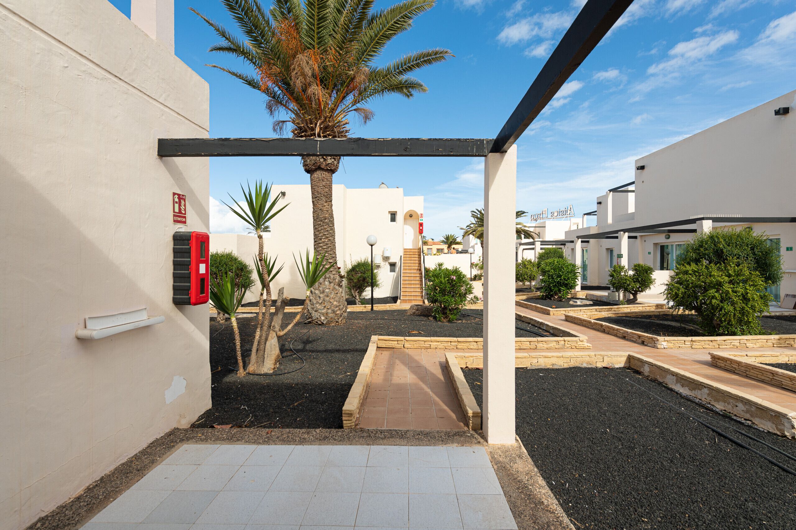 Terrein van de accommodatie