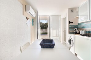 Apartment | Private kitchen | Full-size fridge, microwave, oven