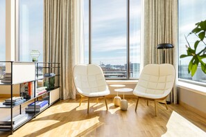 Presidential Suite (View) | Minibar, in-room safe, desk, laptop workspace - NH Collection Copenhagen (Copenhagen)