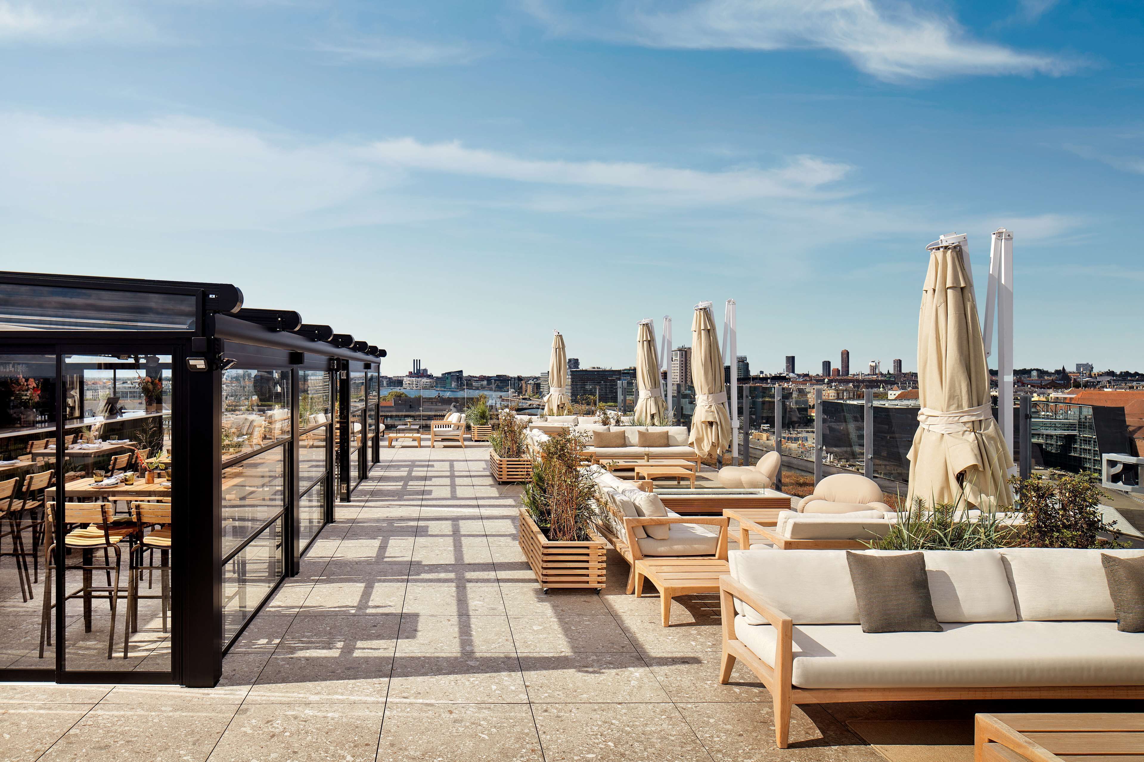 rooftop terrace