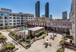Exterior - Large Luxury Gaslamp Condo with Pool, In-Unit W/D, & Parking (San Diego)