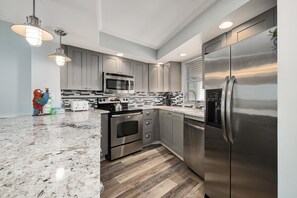 Condo, Multiple Beds (Beachside Two 4281) | Private kitchen | Fridge, microwave, stovetop, dishwasher