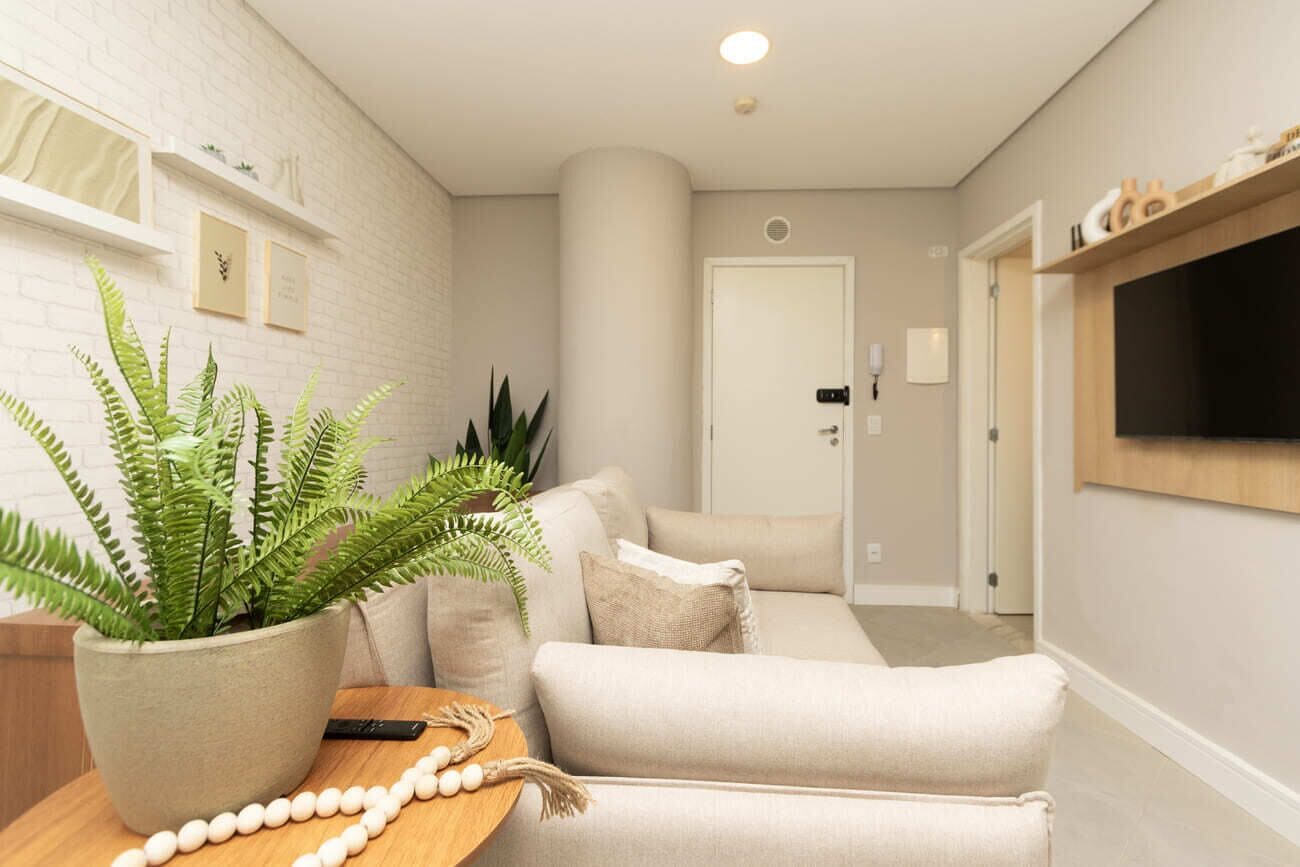 Standard Apartment, 1 Bedroom (527484) | Living area | 43-cm Smart TV with digital channels, TV