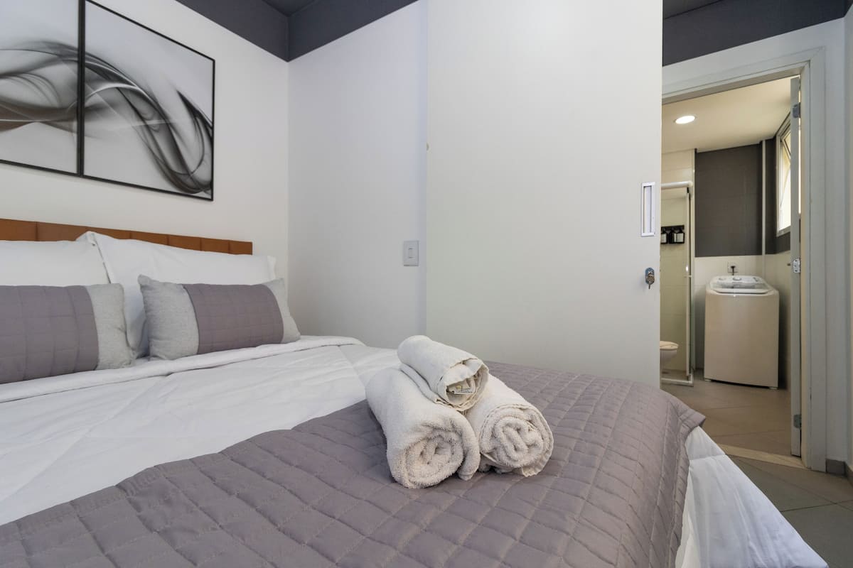 Basic Studio (325561) | 1 bilik tidur, meja, seterika/papan seterika, Wi-fi percuma