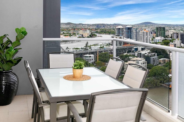 Relax on the balcony and take in the amazing views