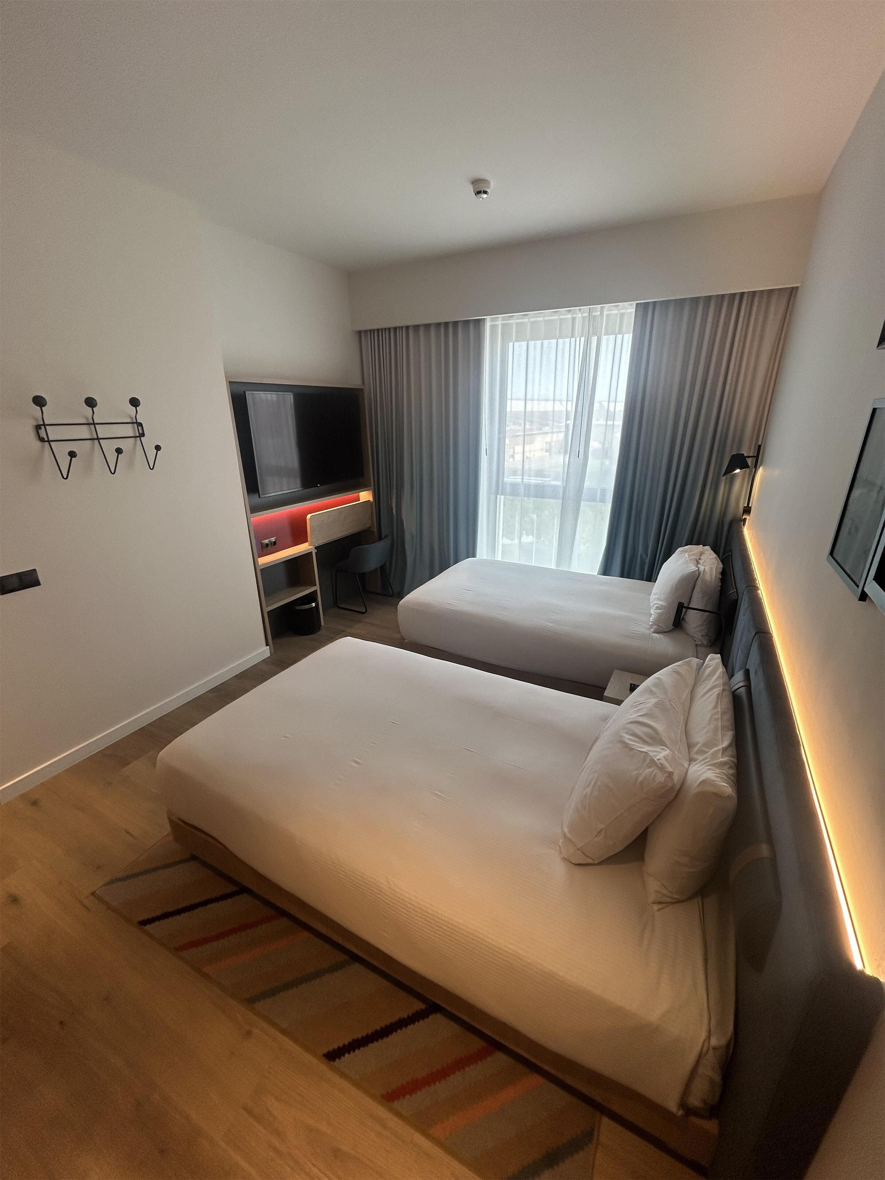 twin room, 2 single beds | egyptian cotton sheets, premium bedding, memory-foam beds, minibar