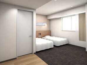 1 bedroom, desk, free WiFi, bed sheets