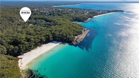 Beach. The Sanctuary at Greenfield Beach by Experience Jervis Bay
