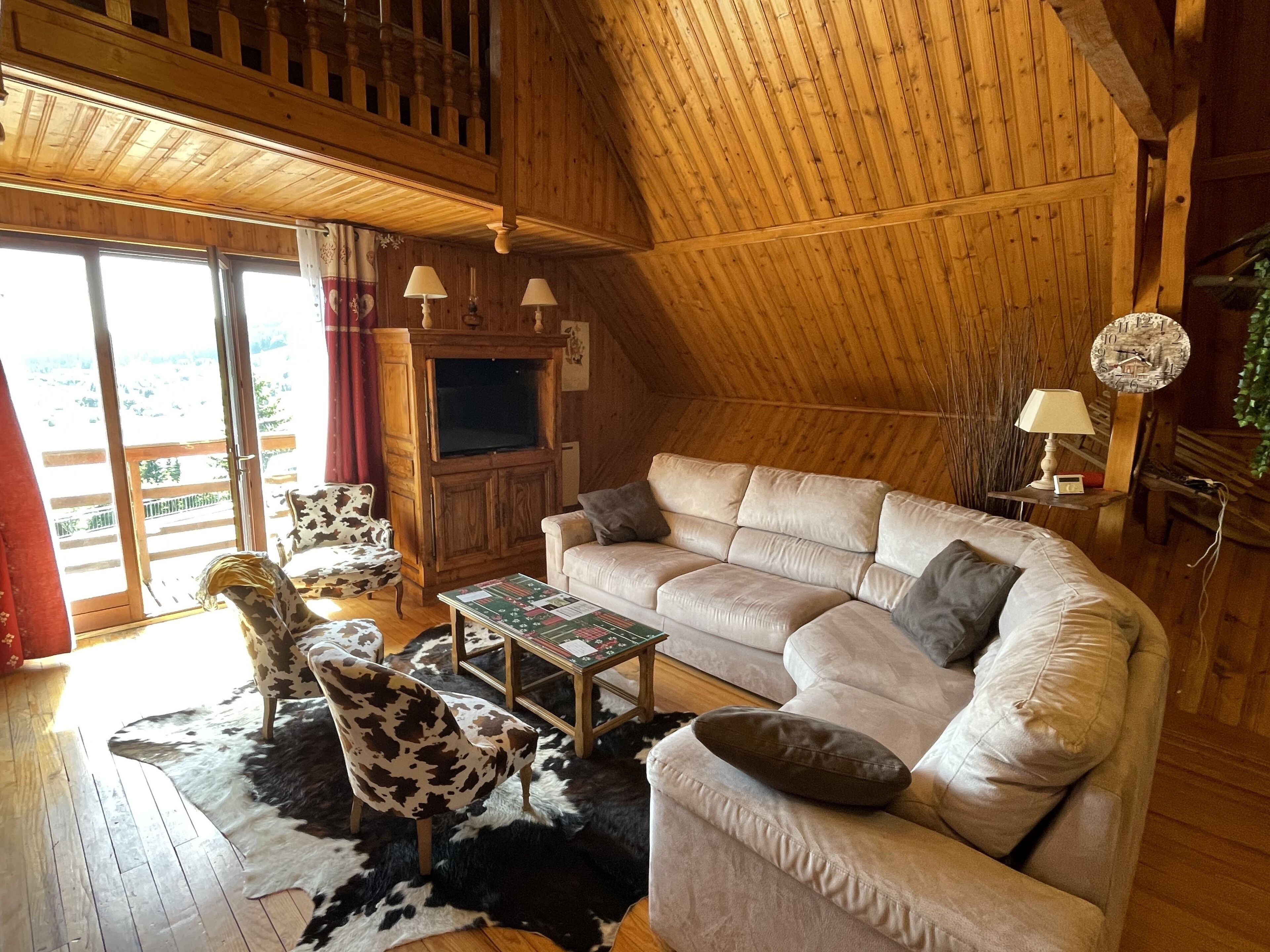 Authentique Chalet Super-besse Avec vue sur le lac et les Pistes