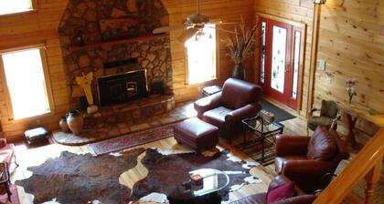 Large Cabin in the Kiamichi Wilderness