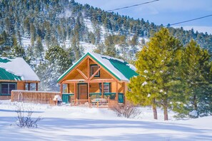 Exterior - Elk Hotspot by RMNP w/ Views, Deck, BBQ & TV Loft (Estes Park)