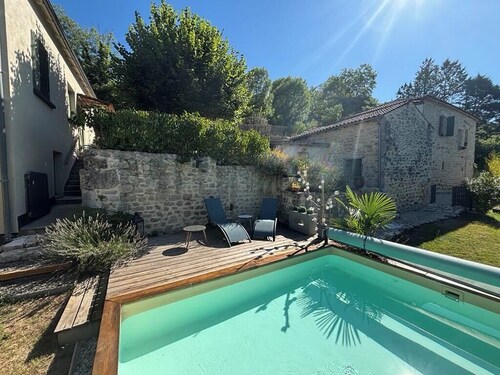 Maison de Marguerite, studio indépendant & piscine