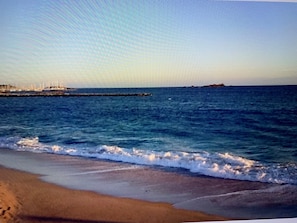 Beach nearby