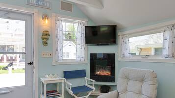 Smart-TV, peis og stereoanlegg