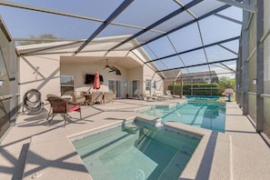Piscine chauffée