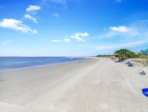 Accommodatie ligt op het strand