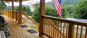 "Dragonfly" guestroom at bed and breakfast on 11 park-like acres