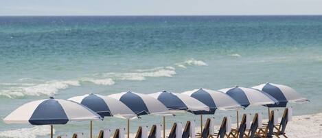 In Strandnähe, Strandtücher