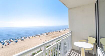 2BR Retreat with 2 Oceanfront Balconies at Hilton Ocean Beach Club Resort