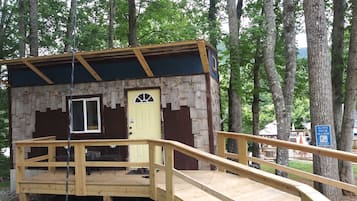 Overnatningsstedets område