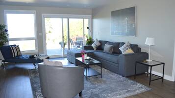 Smart-tv en een open haard