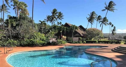 Kepuhi Beachfront Lofted Studio w/pool & BBQ. Remote and Private. Hawaii's best.