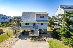 Exterior - Eureka: 50ft to Beach, Ocean Views, Cozy Retreat (Corolla)