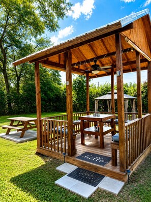 Restauration en plein air