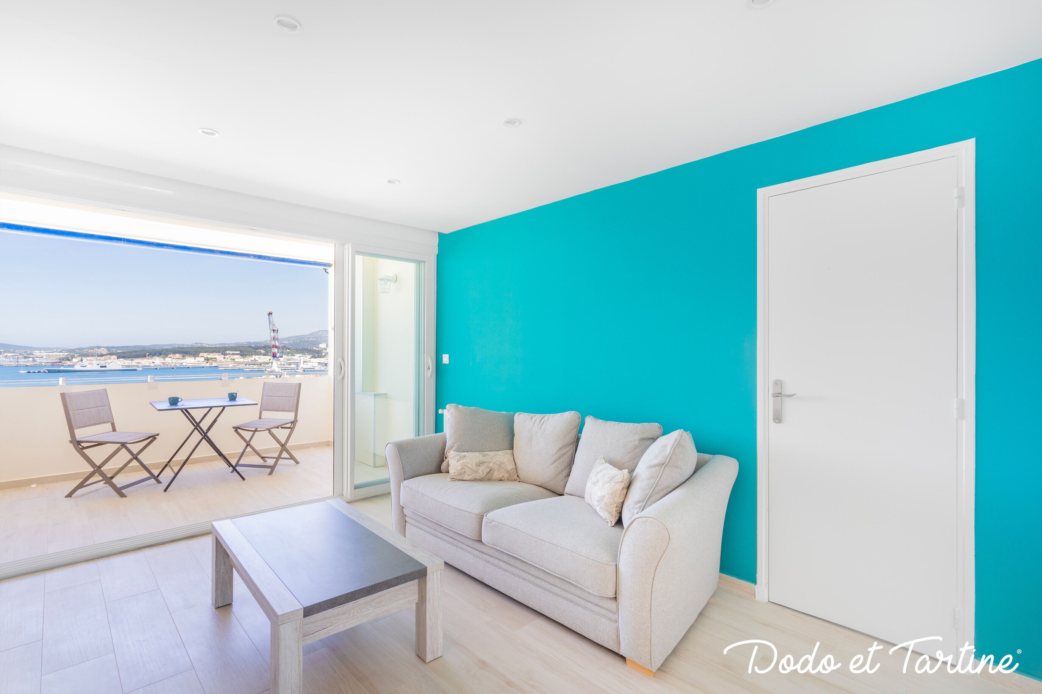 Sea view 3 bedroom with AC and parking - Dodo et Tartine