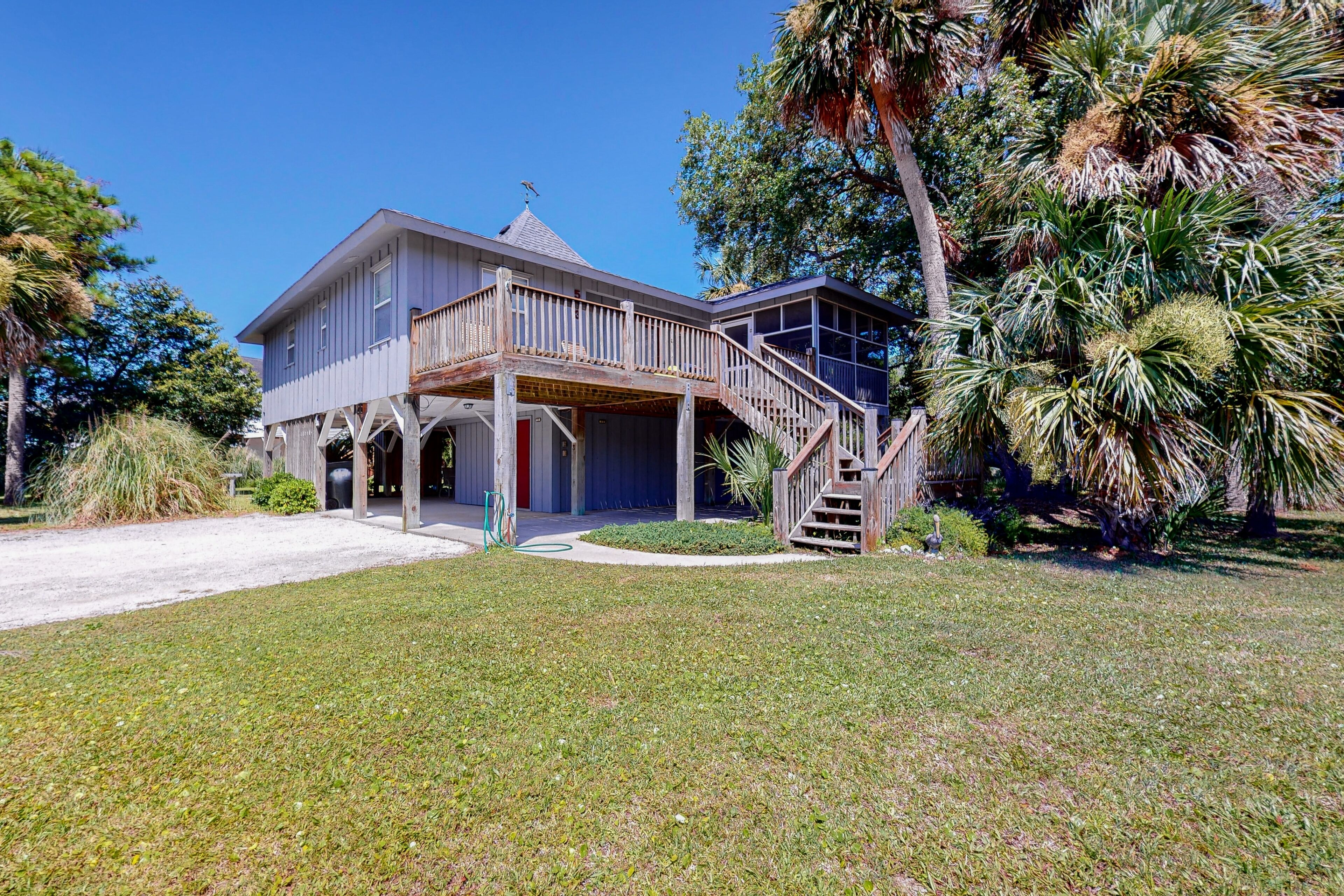 Beach Home w/Screened-In Porch, Free WiFi, & Central A/C