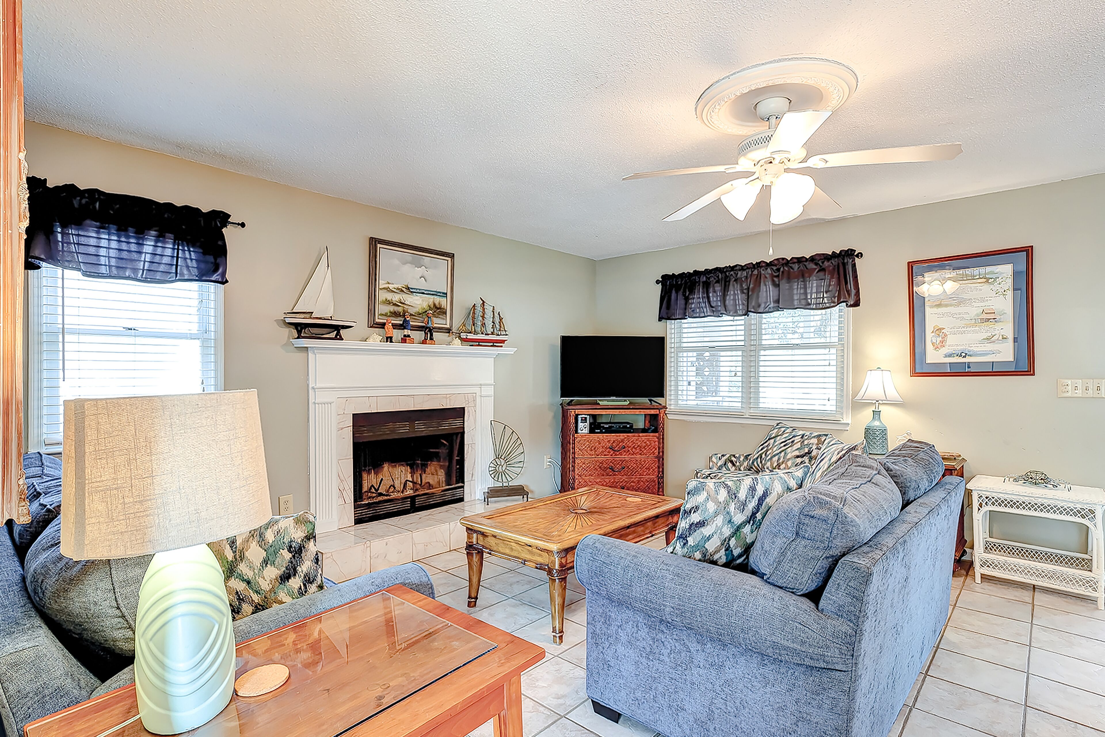 Newly Updated, Dog-Friendly Home w/ Screened Porch & WiFi - Walk to the Beach!