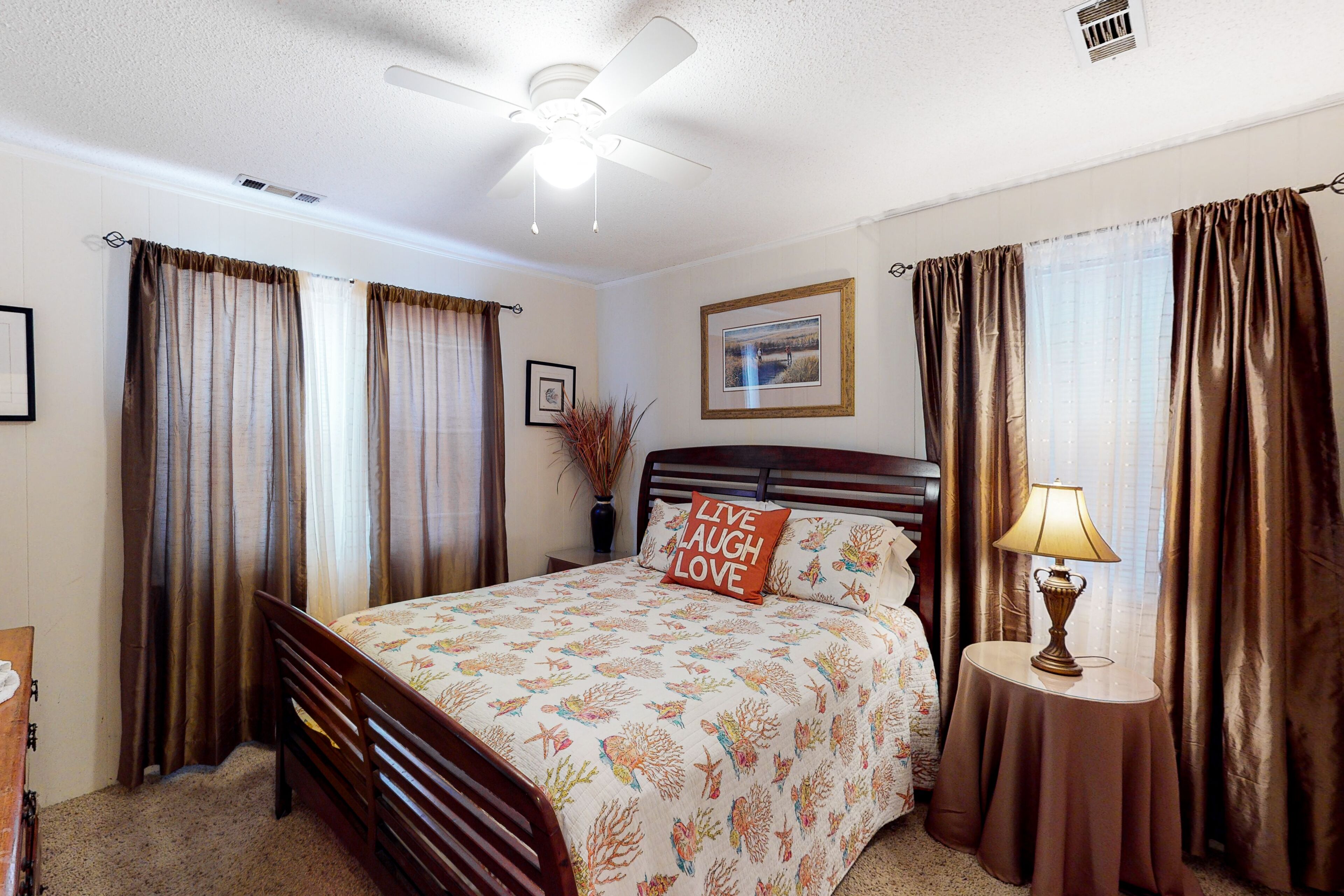 A Block and a Half to the Beach! Dog-Friendly Home w/ Screened Porch & WiFi!