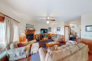 Televisión y reproductor de DVD 