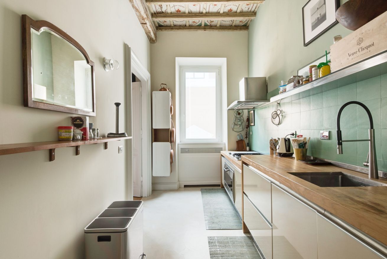 Fridge, oven, dishwasher